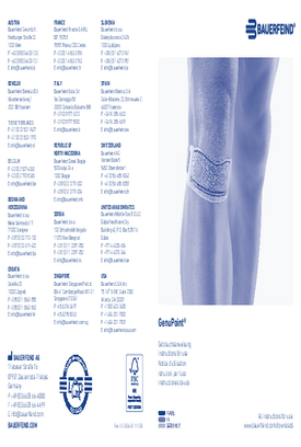 Instructions for use - GenuPoint