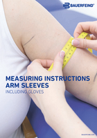 Measuring instructions - Arm sleeves