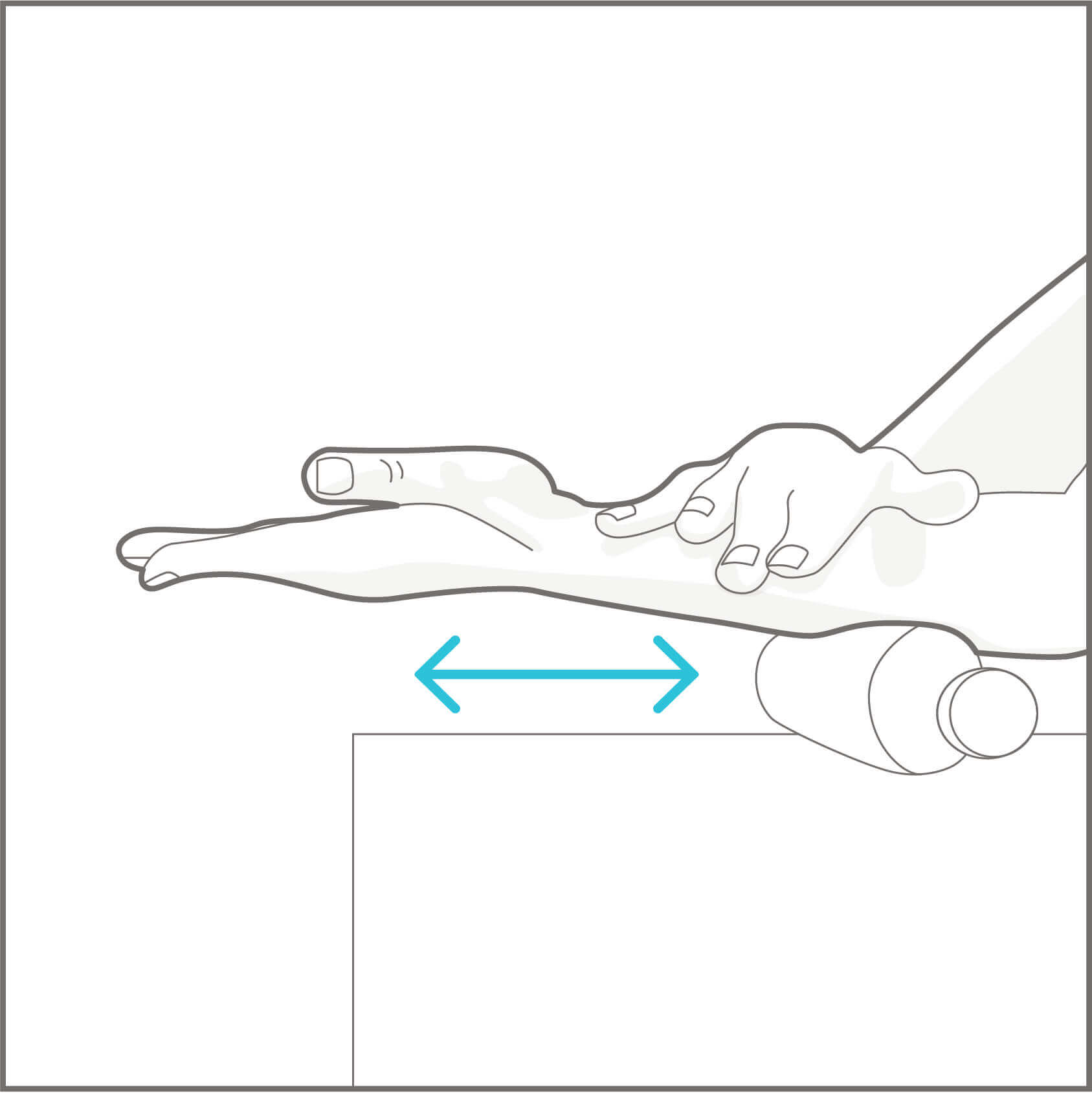 Handgelenk Übung 4: Unterarm ausrollen